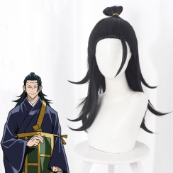 10 Pcs Getou Suguru Cosplay Wig From Jujutsu Kaisen for Men