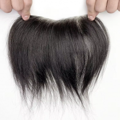 Thin Skin V Type Forehead Topper Fringe For Men